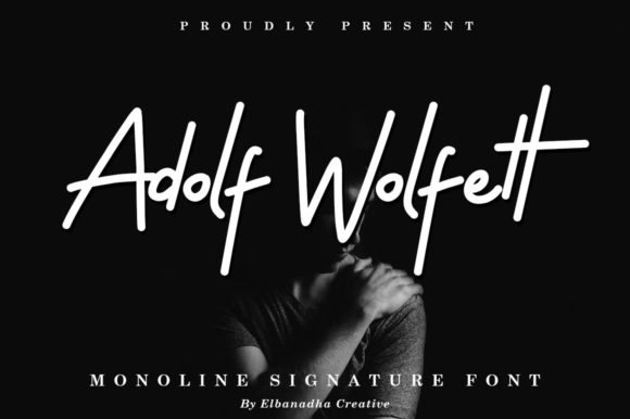 Adolf Wolfett: A Signature Script Font for Modern Branding Projects