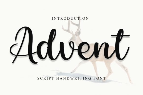 Advent: A Stylish Handwritten Font for Modern Brand Identities