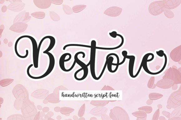 Bestore: The Elegant Script Font for Crafters and Product Designers