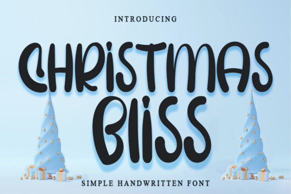 Christmas Bliss: A Handwritten Font for Scroll-Stopping Holiday Campaigns