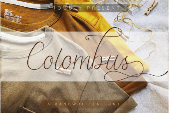 Colombus: A Timeless Handwritten Font for Editorial Design and Digital Publishing