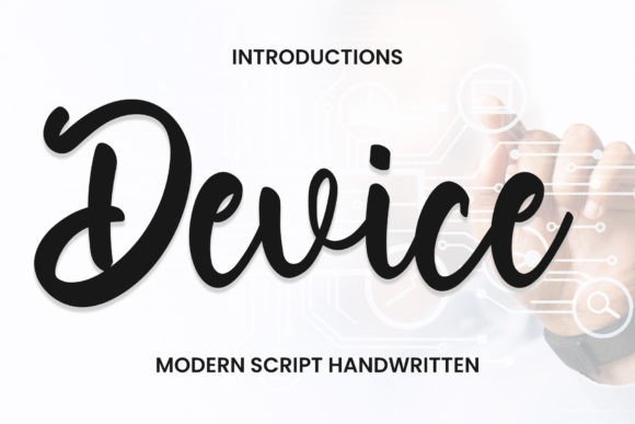 Device: The Script Font That Elevates Campaign Visuals