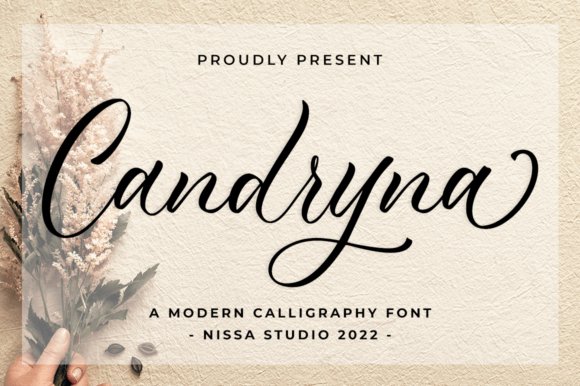 Elegance in Every Letter: Exploring the Candryna Handwritten Font