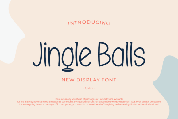 Jingle Balls: A Quirky Handwritten Font for Modern Web Design
