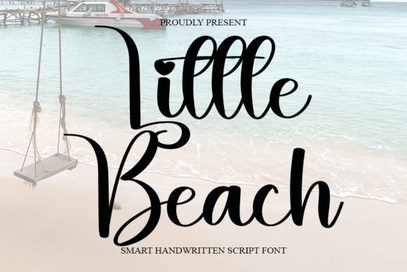 Little Beach: A Handwritten Script Font for Editorial Romance
