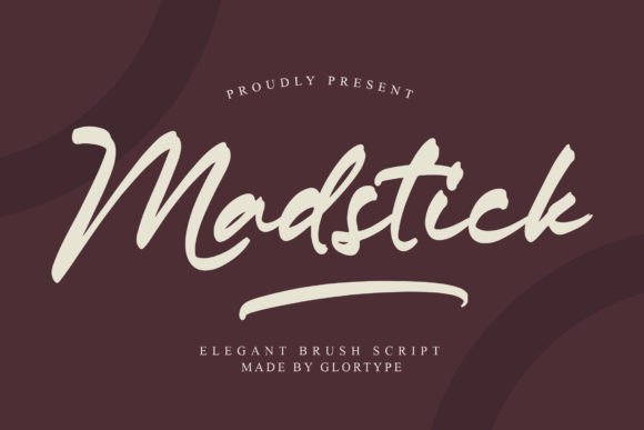 Madstick: A Modern Script Font for Elegant Editorial Design