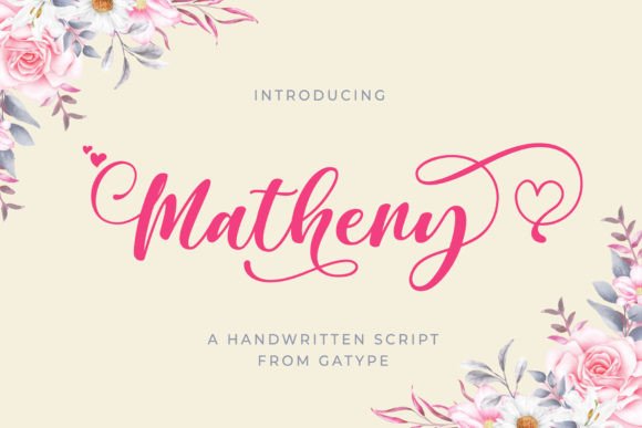 Matheny: A Signature Font That Transforms Small Business Branding
