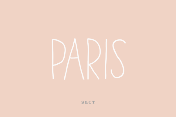 Paris: The Avant-Garde Handwritten Font That Elevates Small Business Branding