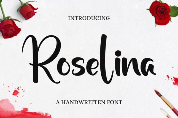Roselina: A Timeless Handwritten Font for Modern Marketing Visuals