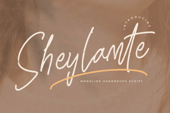Sheylamte: A Monoline Handbrush Script Font for Modern Branding Projects
