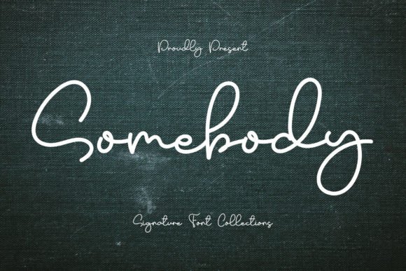 Somebody: A Delicate Handwritten Font for Web Designers Who Care About Personality