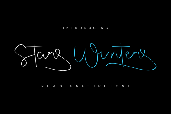 Starwinter: A Handwritten Font That Brings Elegance to Brand Design