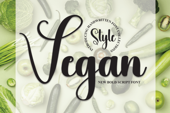 Vegan: A Handwritten Font for Modern Editorial Design